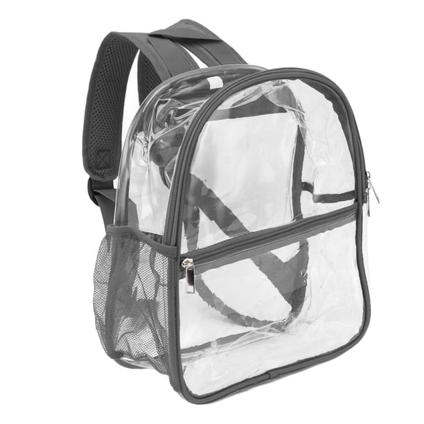 Mochila Transparente , Bolsa Transparente De PVC Resistente Mochilas Transparentes