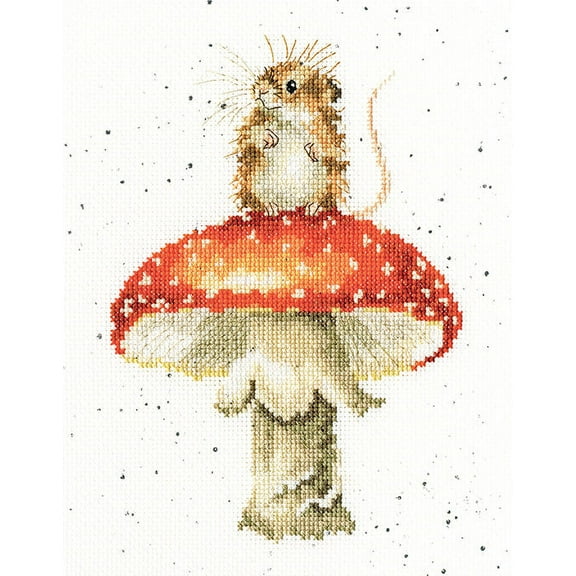 Bothy Threads He's a Fun-gi Counted Cross-Stitch Kit