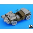 thumbnail image 2 of Black Dog 1:35 US Jeep Big Accessories Resin Set for Tamiya kit #T35044, 2 of 5