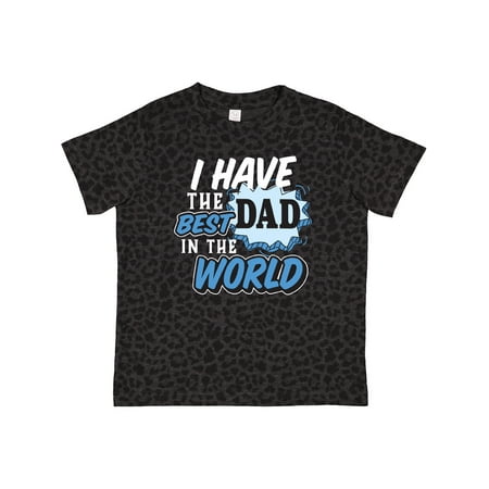 

Inktastic I Have the Best Dad in the World Gift Toddler Boy Girl T-Shirt