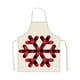 thumbnail image 2 of Delantal Navideño Xihbxyly a Cuadros rojos Resistente a Derrames, 2 of 6