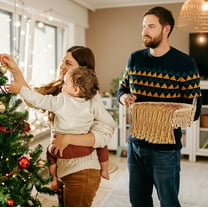 Neoyler 1000 Pack Ornament String for Christmas Decorations Versatile Sturdy Plastic Suit for Trees Indoor Outdoor Decor Secure Hanging Solution 7.9in Gold