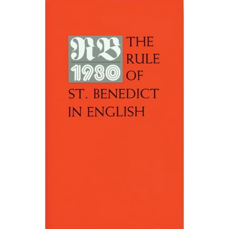 The Rule of St. Benedict in English