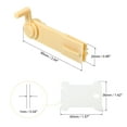 thumbnail image 2 of Unique Bargains Plastic Floss Bobbin Sewing Thread Card Board with Winder, White 150 Pack, 2 of 6