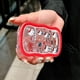 thumbnail image 4 of Estuche para lentes de contacto ZHIPENG forma de corazón Hello Kitty rojo paquete de dos, 4 of 5