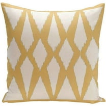 Simply Daisy 16" x 16" Geometric Decorative Outdoor Pillow