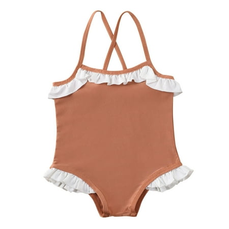 

Gupgi Toddler Kids Baby Girl Floral Swimwear Swimsuit Bathing Beachwear