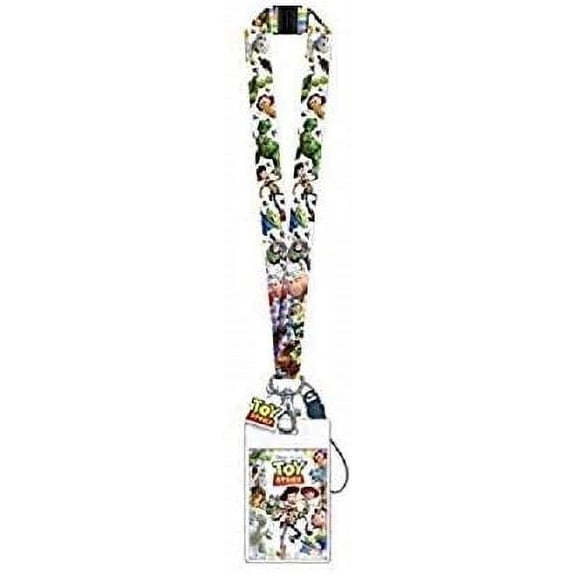 Disney Toy Story 806448 Toy Story Characters Lanyard with Card Holder & Charm