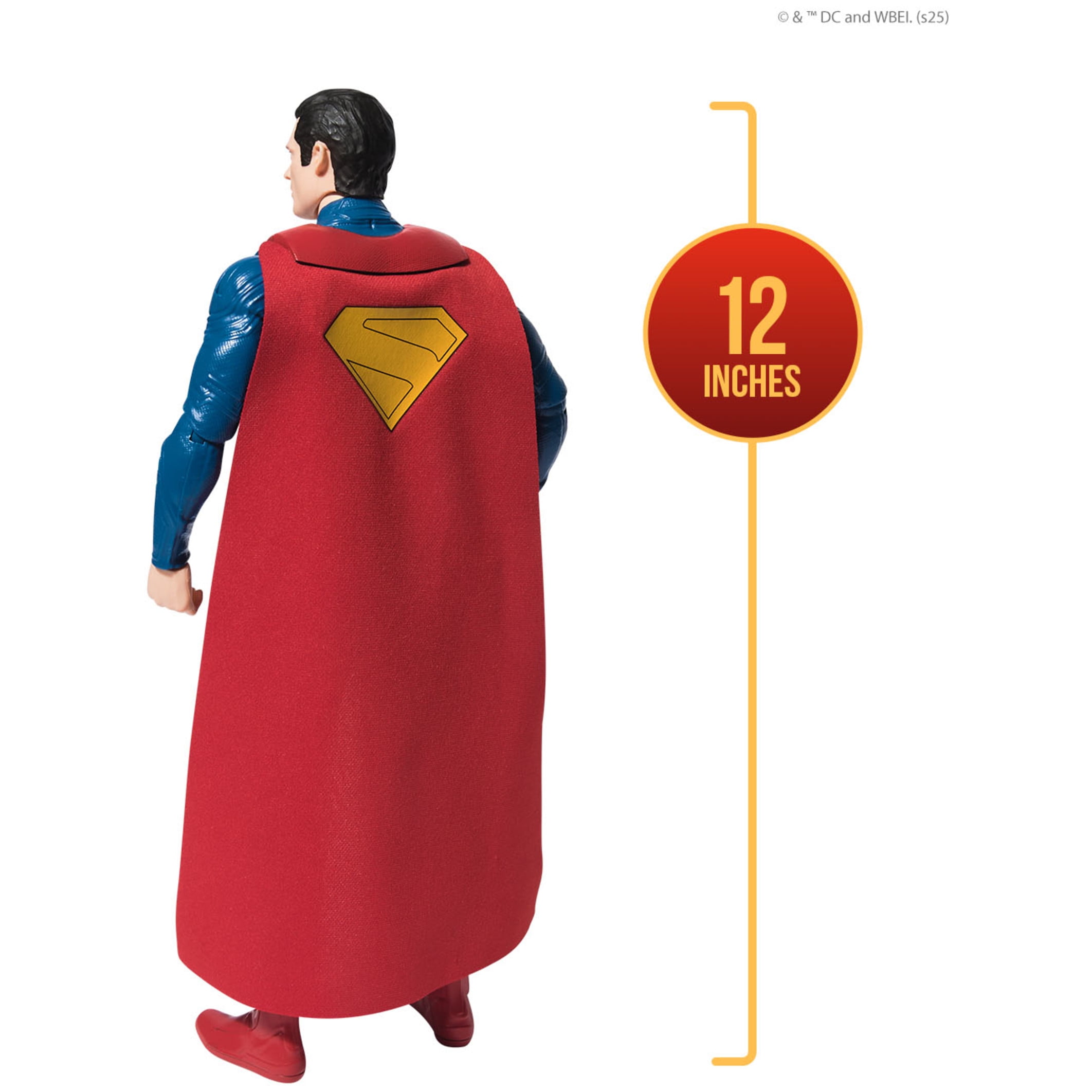 DC Comics SUPERMAN, 12-inch Superhero Action Figure, for Ages 4 & up