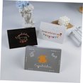 thumbnail image 3 of unbranded 6Set White Card Paper Graduation Greeting Cards with High-End Texture for Various Parties, 3 of 8