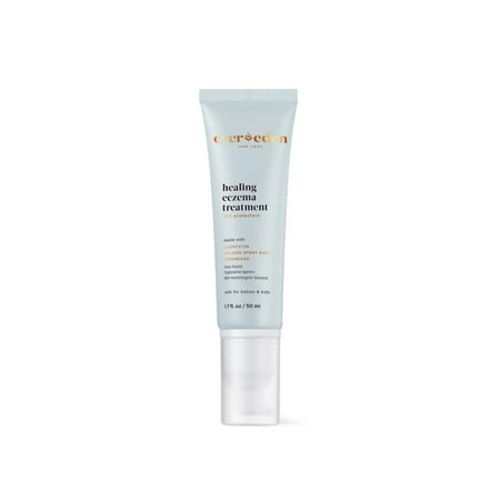 Evereden Healing Eczema Treatment, 1.7 fl oz | Safe & Efficient Eczema Cream | Gentle & Fragrance Free Eczema Cream for Babies, Kids, and Adults