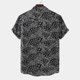thumbnail image 4 of Hawaiian Shirt For Men, Men's Vintage Button Down Bowling Shirts Short Sleeve Summer Beach Shirt L, 4 of 5
