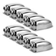 thumbnail image 2 of 10pcs Snare Drum Lugs Set Single End Drum Ear Parts Silver For Tom Durable Practical Accessories, 2 of 9