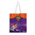 thumbnail image 1 of Monster Bash Bolso de tela con estampado de lienzo para mujer, bolsa de compras reutilizable y estética, con cremallera interior, regalo para mujer,38*45cm., 1 of 6