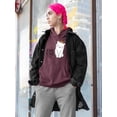 thumbnail image 2 of Awesome Today Cat Crown Hoodie Women -Image by Shutterstock, Female XX-Large, 2 of 4