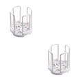 thumbnail image 1 of Wosthever Estante para secar platos, platos de cuenco, soporte de almacenamiento en seco, encimera, vajilla de cocina, escurridor, accesorio para Blanco 2piezas, 1 of 6