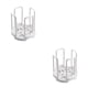 thumbnail image 4 of Estante para secar platos Kearding 2Conjunto Blanco, 4 of 6