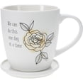 thumbnail image 5 of Pavilion Gift Company - One Day at a Time - 17 oz Cup with Coaster Lid, 5 of 9