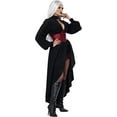 thumbnail image 2 of Bitten Bad Vampire Corset Coat Women's Costume, 2 of 3