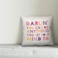 thumbnail image 3 of Creative Products Anything You Set Your Mind To 16x16 Spun Poly Pillow, 3 of 3