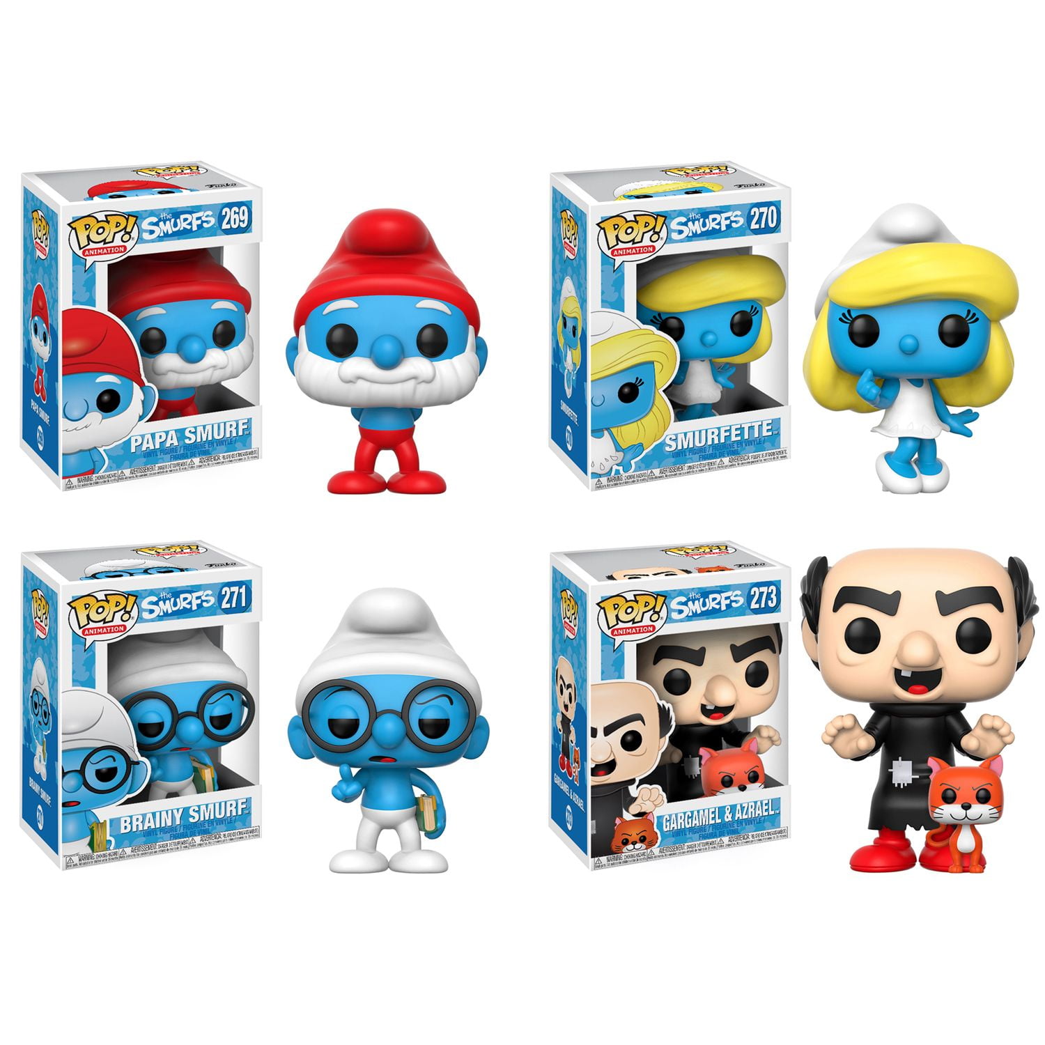 astro smurf funko pop