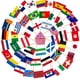 thumbnail image 1 of Banderitas para palillos AhfuLife, 100 piezas, Mundial 2026, 48 países, 1 of 7