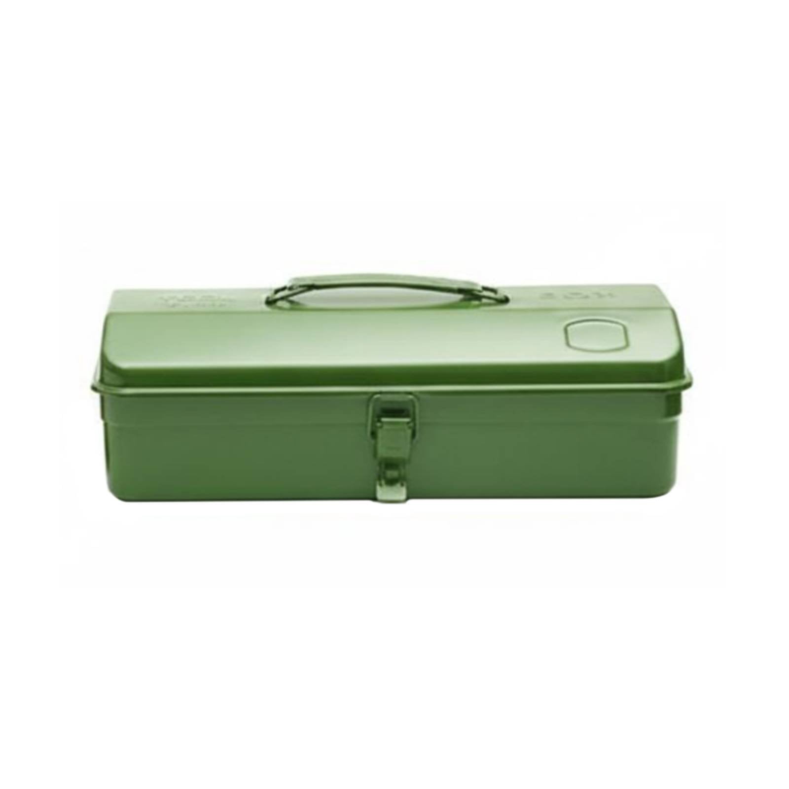 predolo Metal Toolbox Multi-Purpose Metal Tool Storage Heavy Duty Portable Tool Chest for DIY Enthusiasts, Mechanics, Car, Garage, Job Site, Army Green, 350