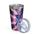thumbnail image 2 of 16oz Tumblers Colorful Tie Dye Mandala Pattern Stainless Steel Vacuum Insulated Double Wall Travel Tumbler Cups Mug with Lid and Straw,Cleaning Brush for Coffee,Tea, 2 of 4