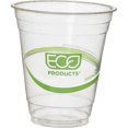 thumbnail image 6 of Eco-Products GreenStripe Cold Cups 12 fl oz - 50 / Pack - Clear, Green - Bioplastic - Cold Drink, 6 of 6