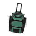 thumbnail image 2 of Bolsa de béisbol con ruedas, bolsa de equipo impermeable, carrito de sóftbol con compartimento para zapatos para entrenamiento de jugadores adultos. Verde, 2 of 8