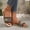 Gold, variant on Women's Flat Sandals with Beaded and Embroidered Upper, Minimalist Open Toe Mules for Daily Casual, Beach, and Vacation Wear
