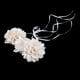 thumbnail image 4 of nupcial elegante muñeca flor honor hermanas Beige tela cristal cinta encaje mano flores Yuyangstore Flor de la muñeca, 4 of 8