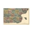 thumbnail image 2 of Historic State Map - Iowa - Andreas 1875 - Vintage Wall Art, 2 of 4