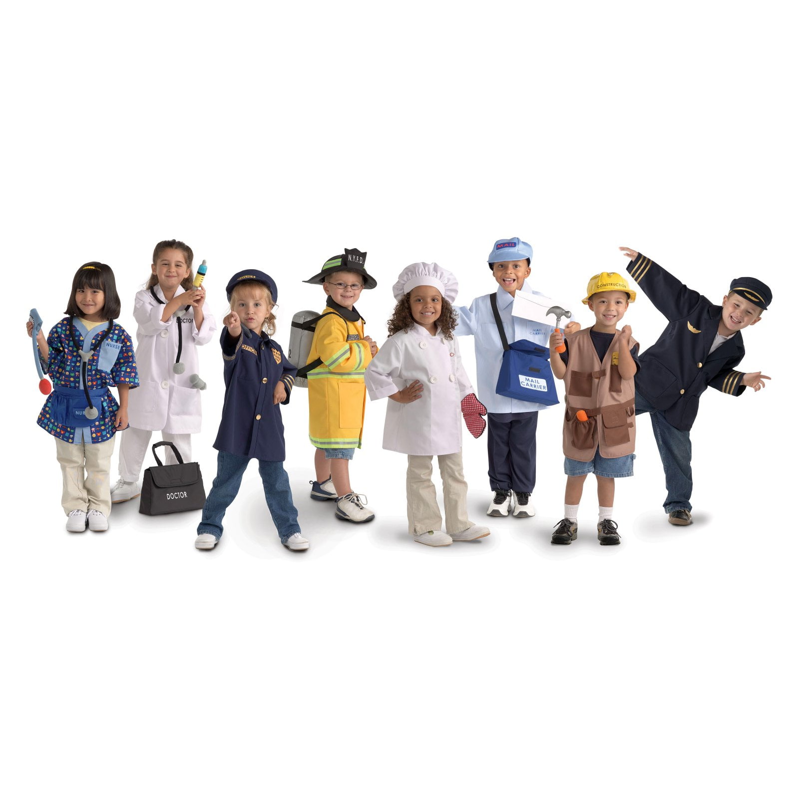 Career Costume Set Of 8
