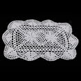thumbnail image 4 of 2x White Lace Hand Crochet Doilies Doily Decorative Table Mat, 4 of 10