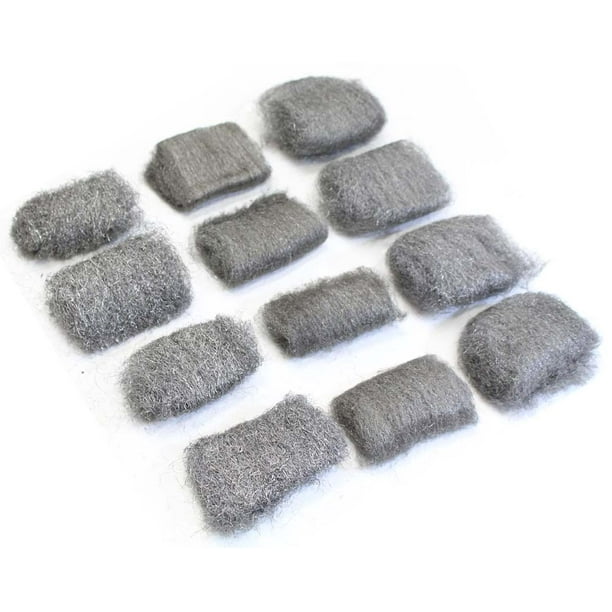 ToolUSA Toolusa 12 Pack Multi Grade Steel Wool Stripping Grade