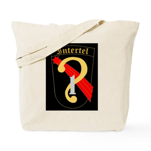 CafePress - Intertel Logo Tote Bag - Unisex Canvas Tote Bag, Beige, 1-Piece