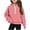 Red, variant on Avtoify Kids Long Sleeve Shirts Middle Big Half Zip Crewneck Sweatshirt Long Sleeve Pullover Crop Kids Fleece Sweatshirts for 5-14 Years