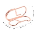 thumbnail image 2 of Metal Business Card Holder Desktop Business Stand Business Card Holder For Home, 2 of 9