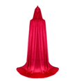 thumbnail image 2 of Halloween Cape Halloween Cloak Cosplay Masquerade Costume Witch Cloak Witch Elf Cloak Wizard Costume, 2 of 5