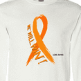 thumbnail image 4 of Inktastic We Will Win Against Leukemia Ribbon Long Sleeve T-Shirt, 4 of 5