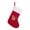 W, variant on JeashCHAT Red Knitted Christmas Stocking, Personalized Embroidered Initial Letter Candy Stockings with White Super Soft Plush Cuff, Christmas Decorations Holiday Party Xmas Gifts, 11.8" x 8.27"