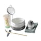 thumbnail image 5 of Juego de 7 piezas para de matcha, kit para preparar té matcha, cuenco tradicional para matcha, batidor de matcha para recepción Gradiente Negro, 5 of 9