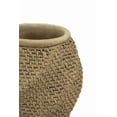 thumbnail image 3 of A&B Home Spiral and Woven Textured Cement Planter 8.3" x 8.3" x 8.7", 3 of 8