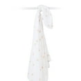 thumbnail image 4 of Lulujo - Baby Muslin Cotton Swaddle Blanket, Nursing/Stroller Cover - Suns, 4 of 5