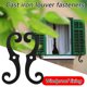 thumbnail image 1 of Xihbxyly Cierre de Ventana para Persianas, Material Metálico Duradero, Diseño Moderno y Elegante, Fácil Instalación, Uso Versátil En Casa o En La Oficina, Juego de 1 Par con Clavos., 1 of 7