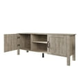 thumbnail image 4 of Home Design Topeka 55" TV Stand with Open Shelves and Storage Compartments, Modern Rustic Design for Living Room, Antique Gray, 4 of 9