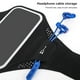 thumbnail image 4 of Methold Bolsa de teléfono para brazo, bolsa de brazalete impermeable a prueba de sudor para correr, funda ajustable para teléfono inteligente Teléfono y Comunicación verde fluorescente, 4 of 6