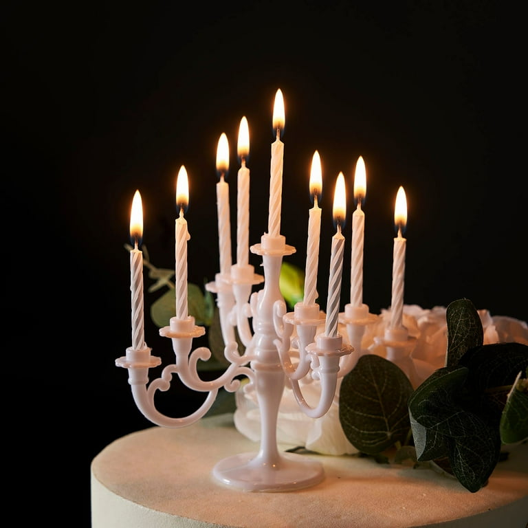 IEALODS Cake Topper Decoration with Happy Birthday Candles