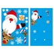 thumbnail image 1 of Pegatinas de pared de alce y Papá Noel, decoración de ventana, Feliz Navidad para el hogar, regalos de Navidad, Feliz Año Nuevo, 2024 Natal, 1 of 4